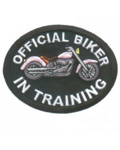 PATCH - Official Biker in Training (Pink)
