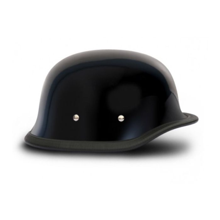 Lowest Profile German Novelty Helmet - Gloss Black